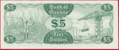 GUYANA - 5 Dollars – Image 2