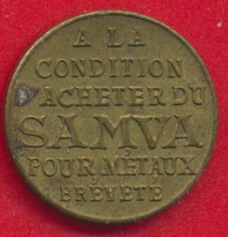 jeton-25-samva-centimes-belgique