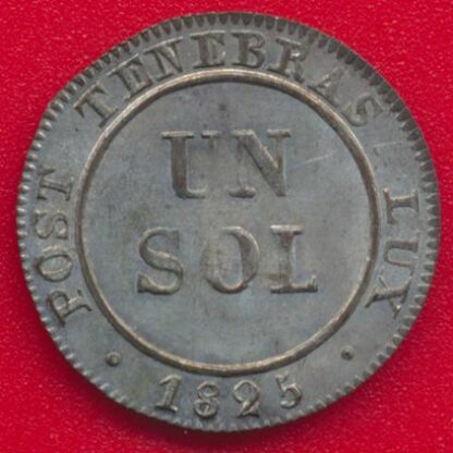 SUISSE - Canton de Genève - Sol - 1825 – Image 2