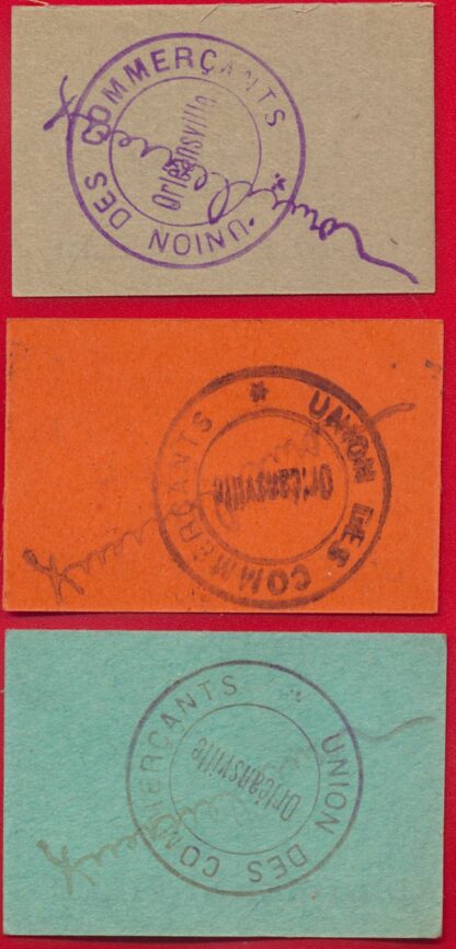 ALGÉRIE  - Orleansville - 5 Centimes, 10 Centimes & 25 Centimes – Image 2