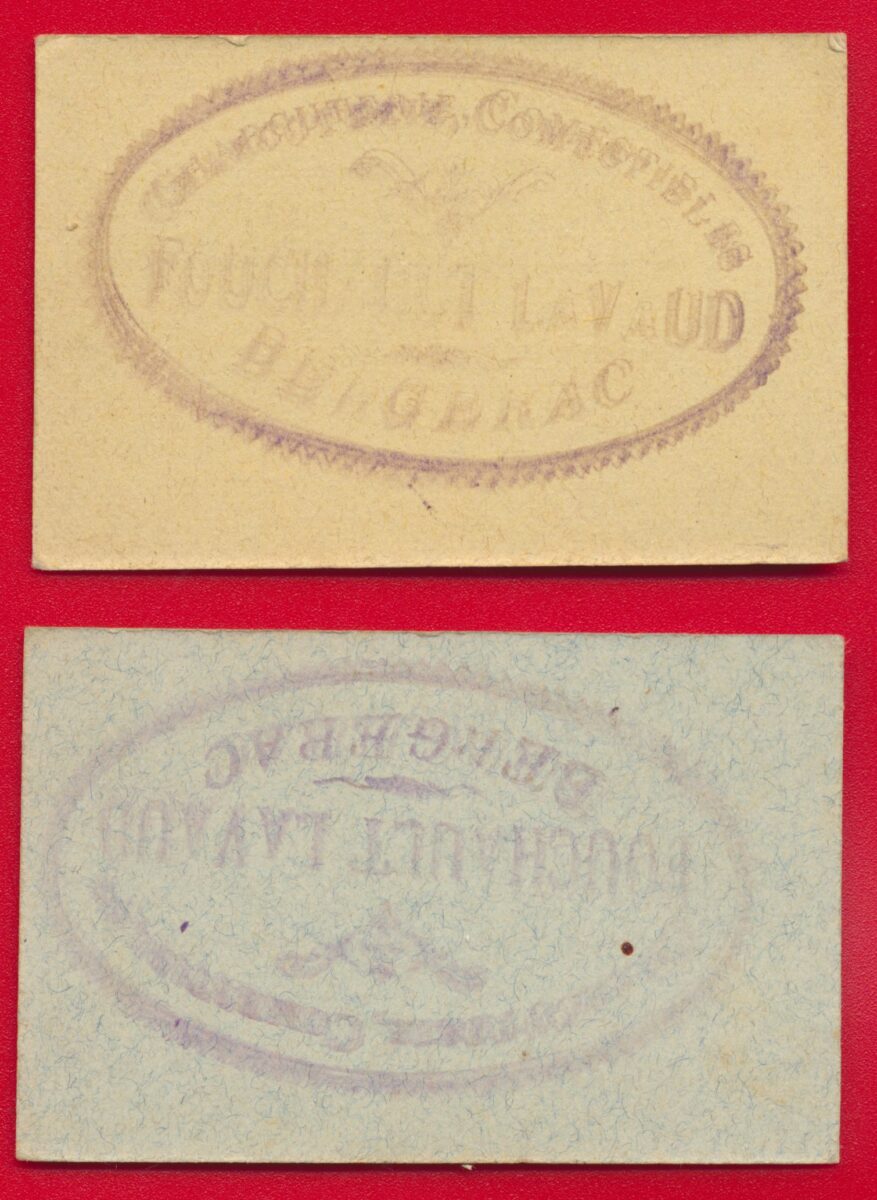 billet-necesstie-ticket-carton-bergerac-faisan-dore-fouchault-lavaud-charcuterie-0.05-c-0.25-c