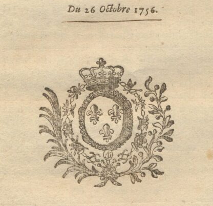 LOUIS XV - Arrest du Parlement de Rouen - 1756 – Image 2