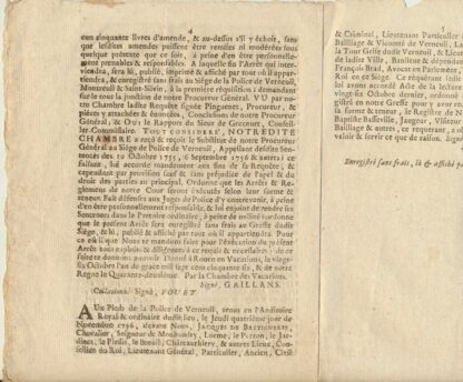 LOUIS XV - Arrest du Parlement de Rouen - 1756 – Image 6