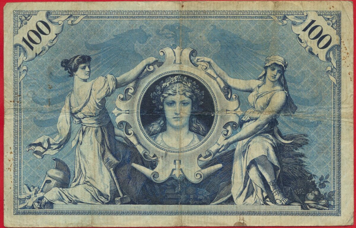 allemagne 100 mark 1883