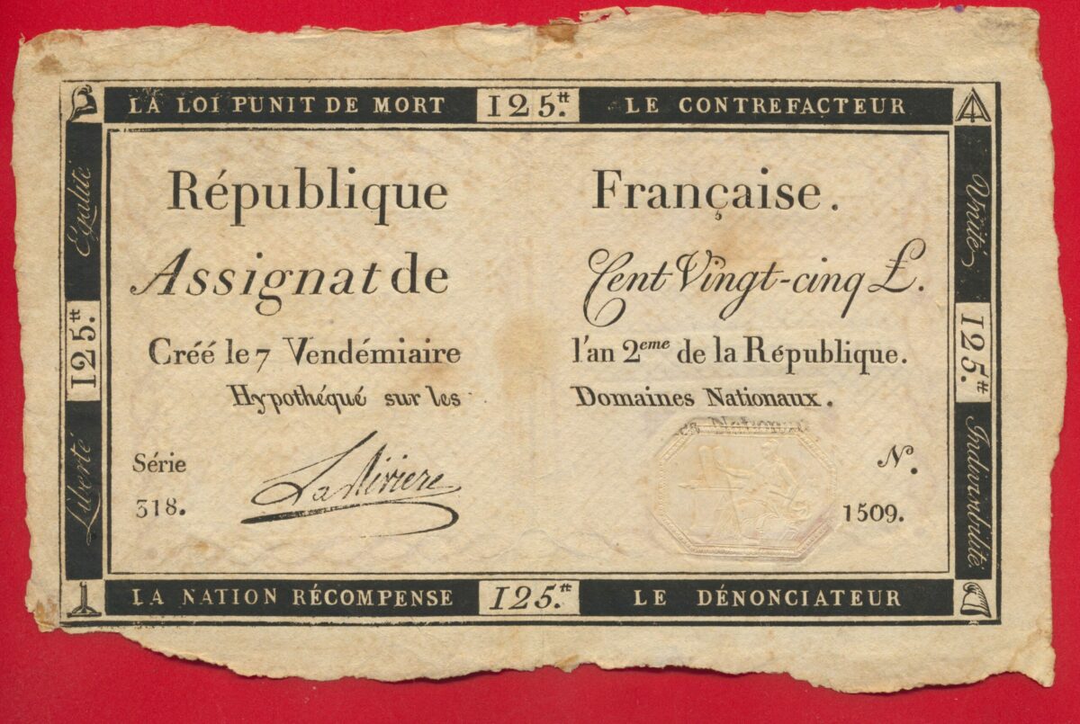 assignat-125-livre-7-vendemiaire-an2-1509