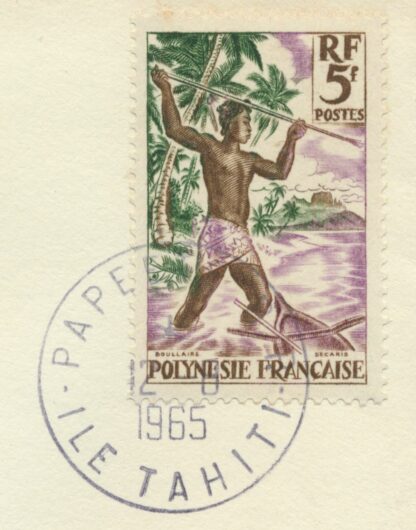 polynésie française premier jour général de gaulle