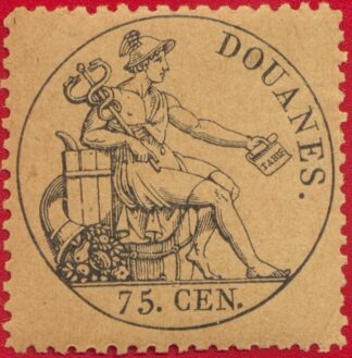timbre-fiscal-douane-75-C