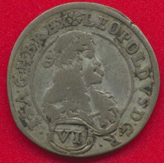 autriche-leopold-habsburg-6-kreuzer-1679