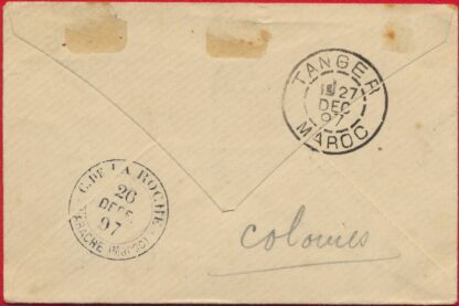 maroc entier postal 5 centimos / 5c