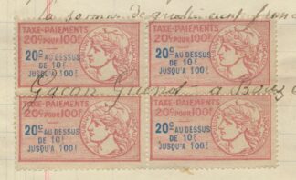 fiscaux-doucment-taxe-paiement-20-c-pour-100-francs