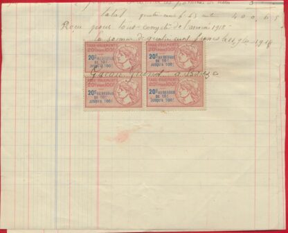fiscaux-doucment-taxe-paiement-20-c-pour-100-francs