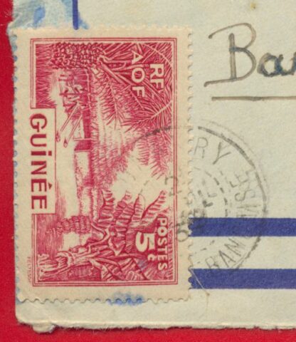 guinee-afrique-occidentale-francaise-lettre-1939-