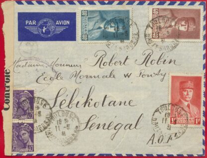 lettre-petain-senegal-1941