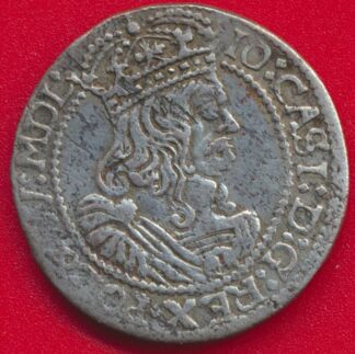 pologne 6 groszy 1664