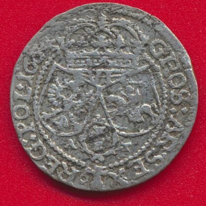 pologne 6 groszy 1664