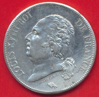 louis-xviii-5-francs-1823-b