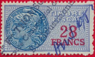 timbre-fiscal-28-francs-
