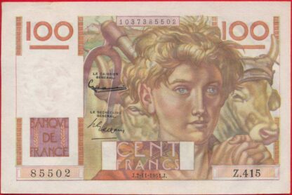 100-francs-paysan-2-11-1951-5502