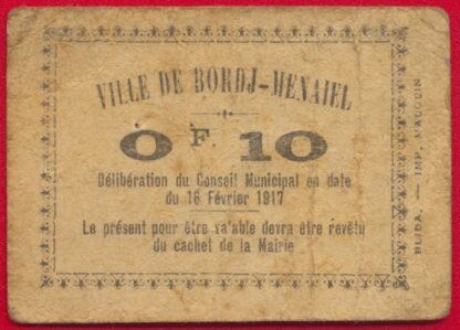 algerie-10-centimes-bordj-menaiel-1917