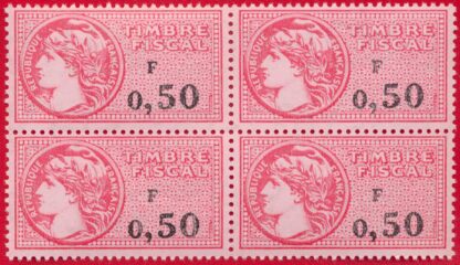 bloc-4-timbre-fiscal-0-50-francs