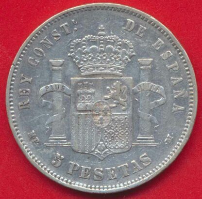 espagne-5-pesetas-1888-