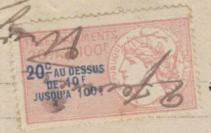 facture-crosson-notaire-corne-49-maine-et-loire-2-francs-impot-revenu-20-c