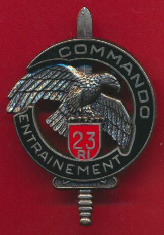 insigne-brevet-entrainement-commando-cec-23-ri-s