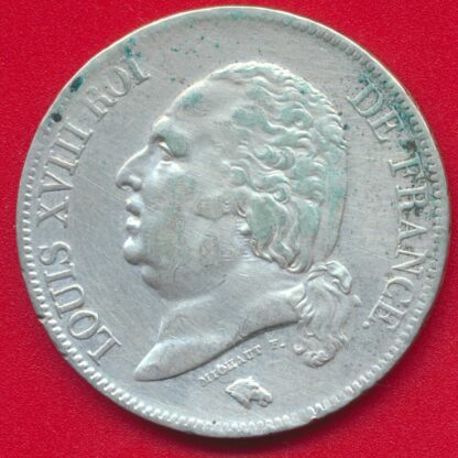 louis-xviiii-5-francs-1817-b-rouen