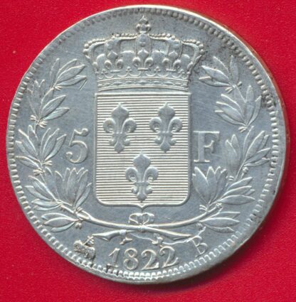 louis-xviiii-5-francs-1822-b-rouen.