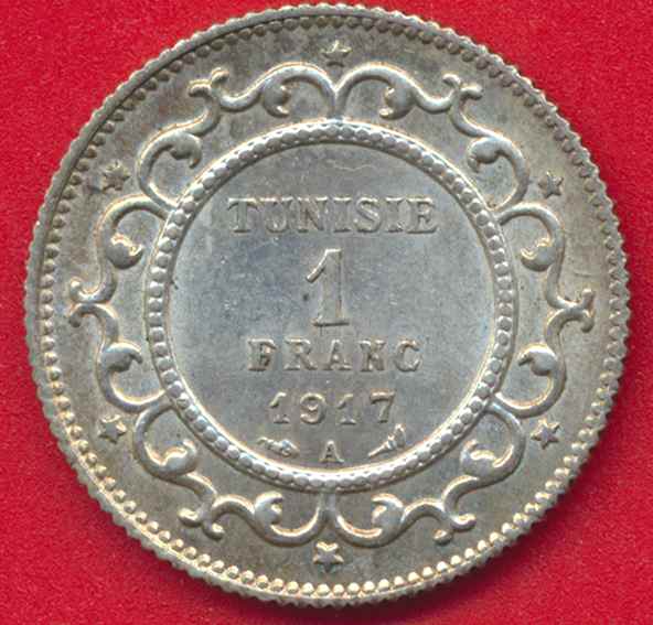 tunisie-1-franc-1917-
