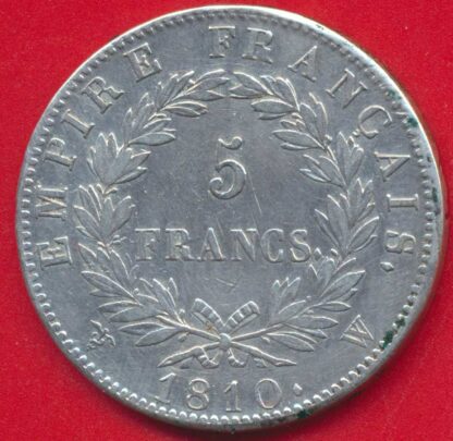 5-francs-napoleon-1er-1810-w-lille