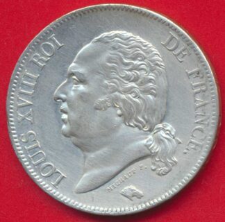 louis-xviii-5-francs-1817-a-paris