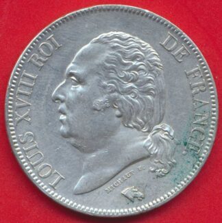 louis-xviii-5-francs-1822-a-paris