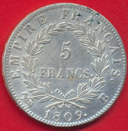 napoleon-1-5-francs-1809-b-rouen