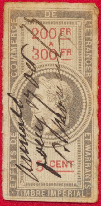 timbre-fiscal-effets-commerce-15-centimes