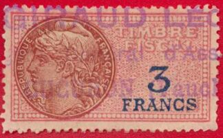 timbre-fiscaux-fiscal-3-francs