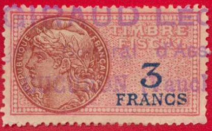 timbre-fiscaux-fiscal-3-francs