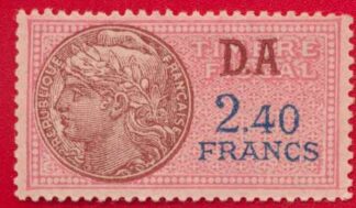 timbre-fiscaux-fiscal-da-2-40-francs