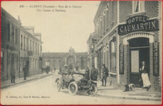 cpa-albert-albert-rue-station