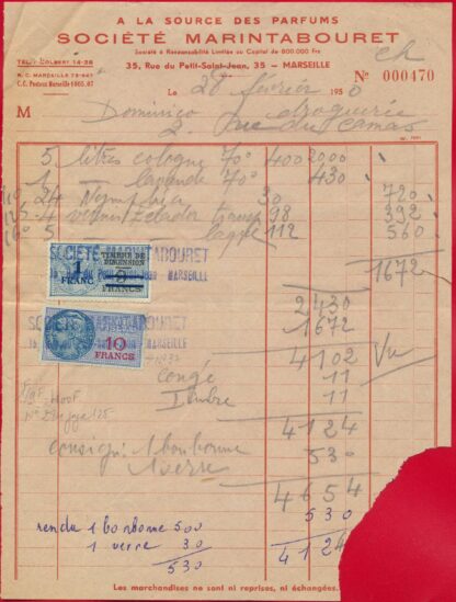 facture-timbre-sical-marintabouret-1-franc-sur-9-francs