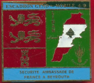 insigne-opex-gendarmerie-escadron-mobile-securite-ambassade-france-beyrouth-