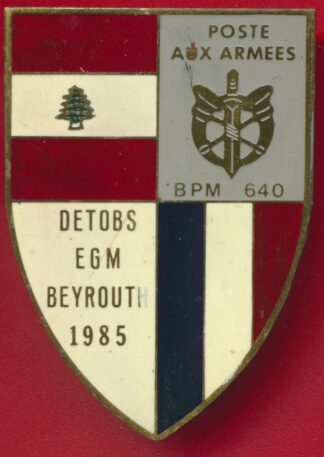 insigne-opex-poste-aux-armees-beyrouth-1985-bpm-