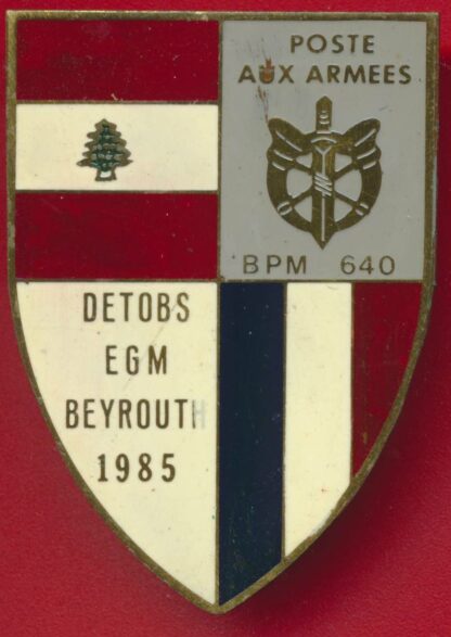 insigne-opex-poste-aux-armees-beyrouth-1985-bpm-