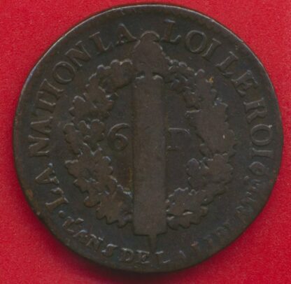 louis-xvi-6-deniers-1793-k-bordeaux