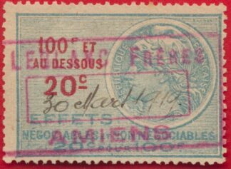 timbre-fiscal-effets-commerce-20-centimes-100-et-dessous.