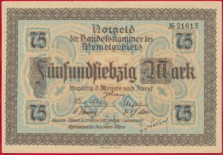 memel-75-mark-1922-1613-