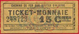 ticket-monaie-chemins-de-fer-sur-route-algerie-