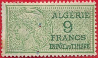 timbre-fiscal-algerie-9-francs.