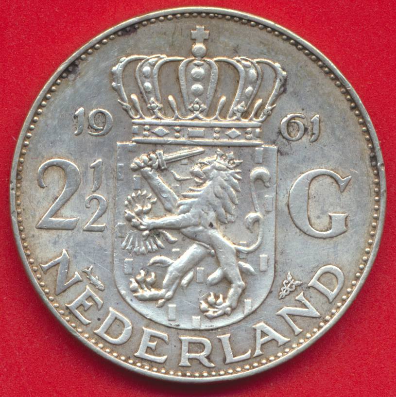 pays-bas-2-1-2-gulden-1961