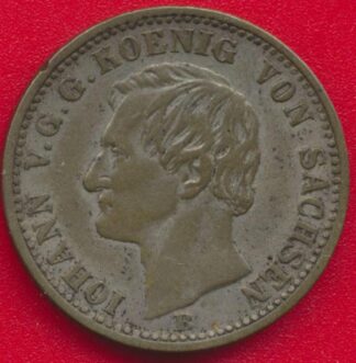 saxe-allemagne-1861-6-einen-thaler